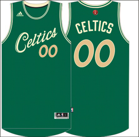 Boston Celtics Christmas jerseys