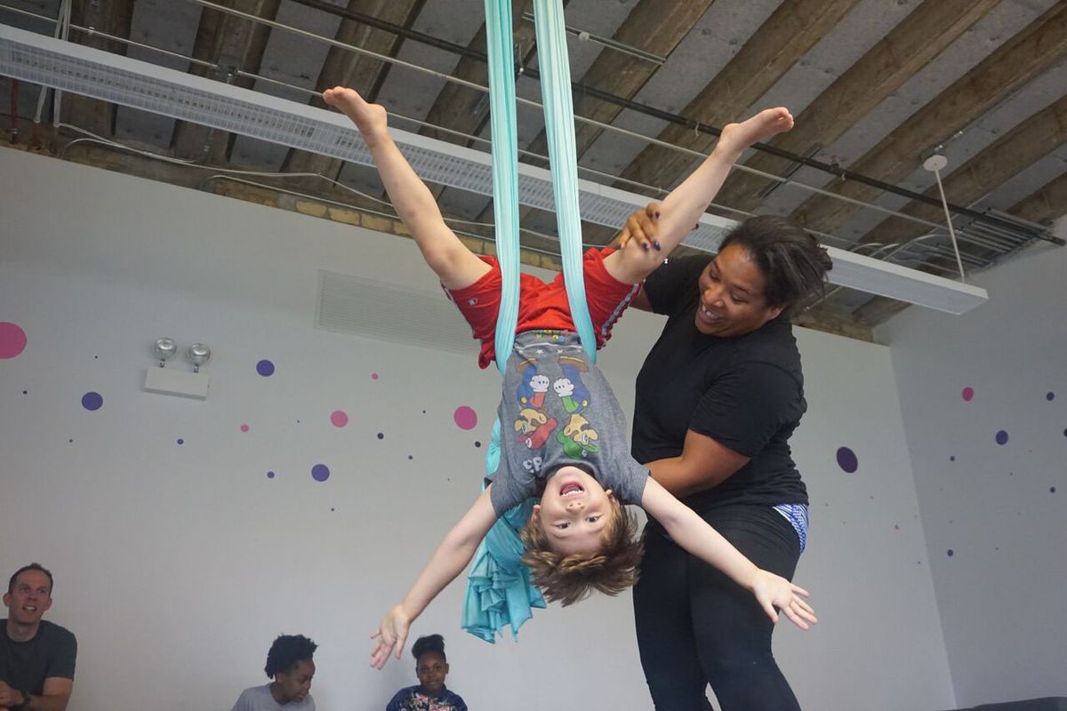 “Boing!” is a daylong fun fest and aerial arts experience for the whole family. 