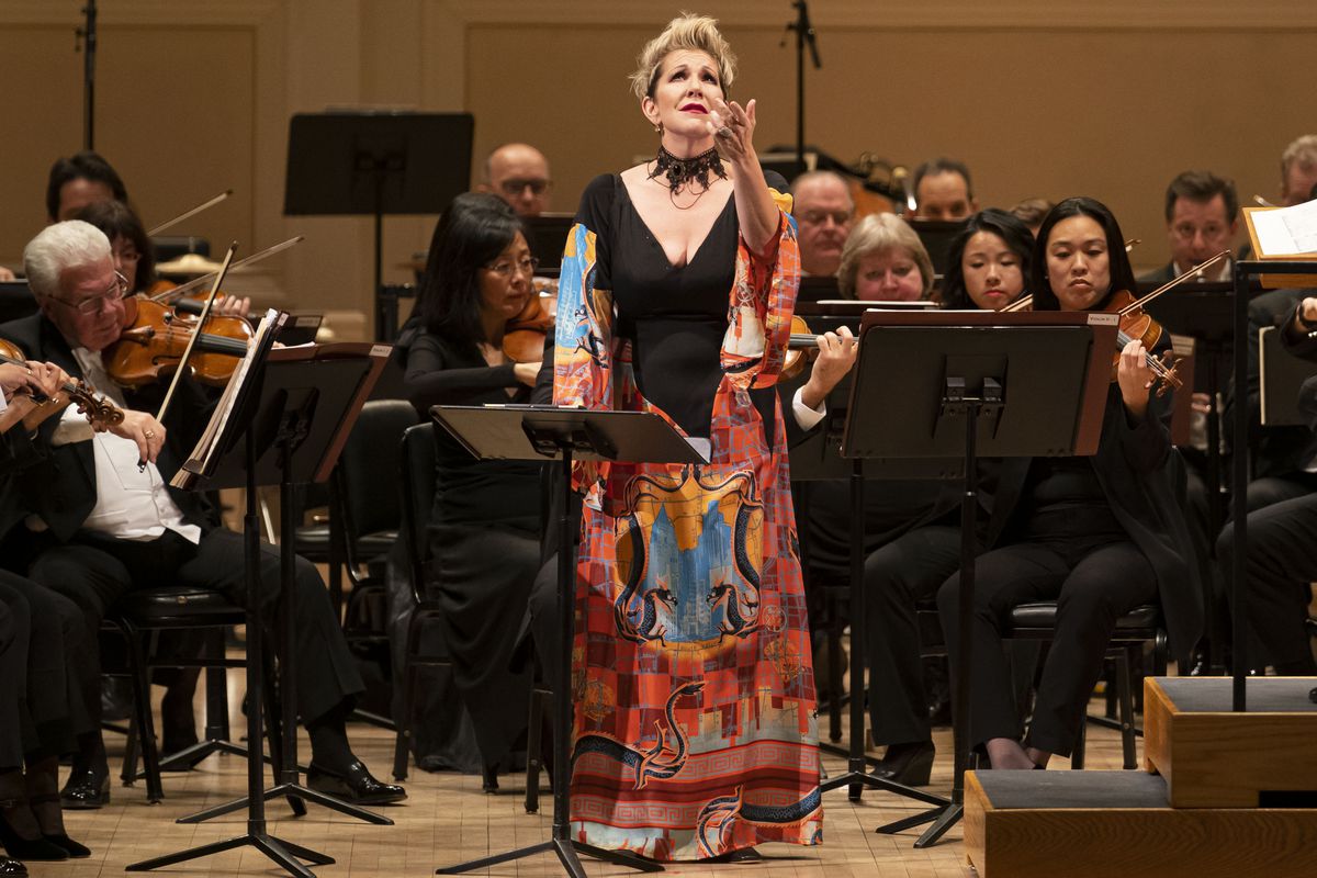 Joyce DiDonato soars in Berlioz’s “The Death of Cleopatra” cantata with the Chicago Symphony Orchestra on Friday night at Carnegie Hall in New  York.