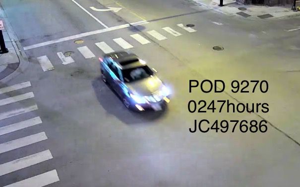 Police say this vehicle is wanted in three shooting that happened in Irving Park on Nov. 4, 2019.