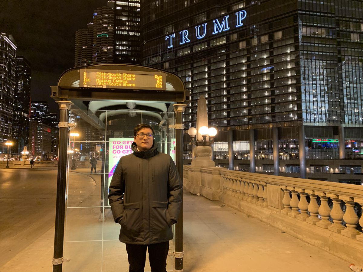 Ravi Nayak, a 21-year-old University of Chicago student, said Wednesday he was happy to see President Donald Trump’s impeachment, but didn’t expect him to be removed from office.