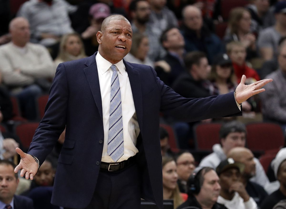 Bears coach Matt Nagy raved about Los Angeles Clippers coach Doc Rivers’ Zoom appearance. 