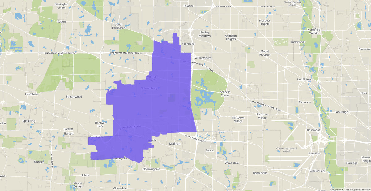 Illinois House 56th District map