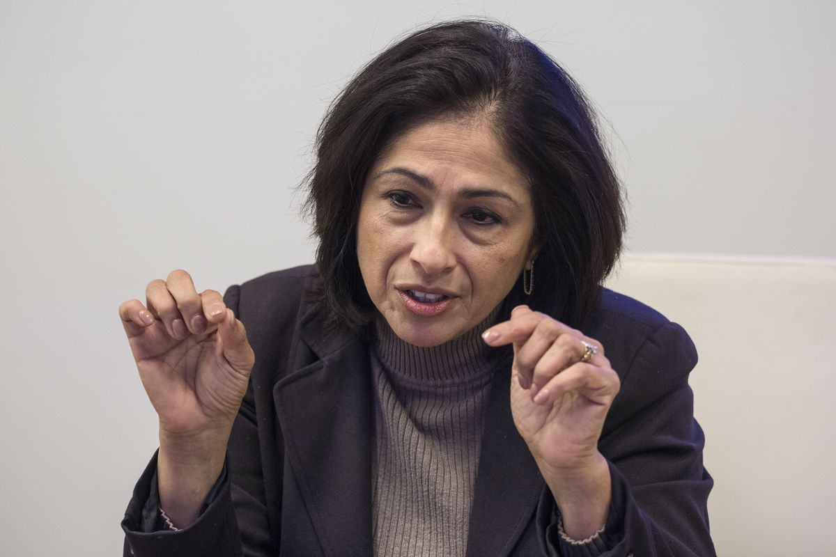 State Rep. Elizabeth “Lisa” Hernandez in January of 2018.
